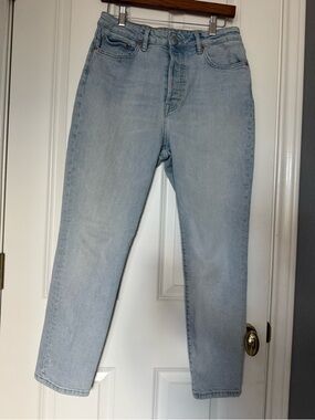 H&M ultra high waist mom jeans